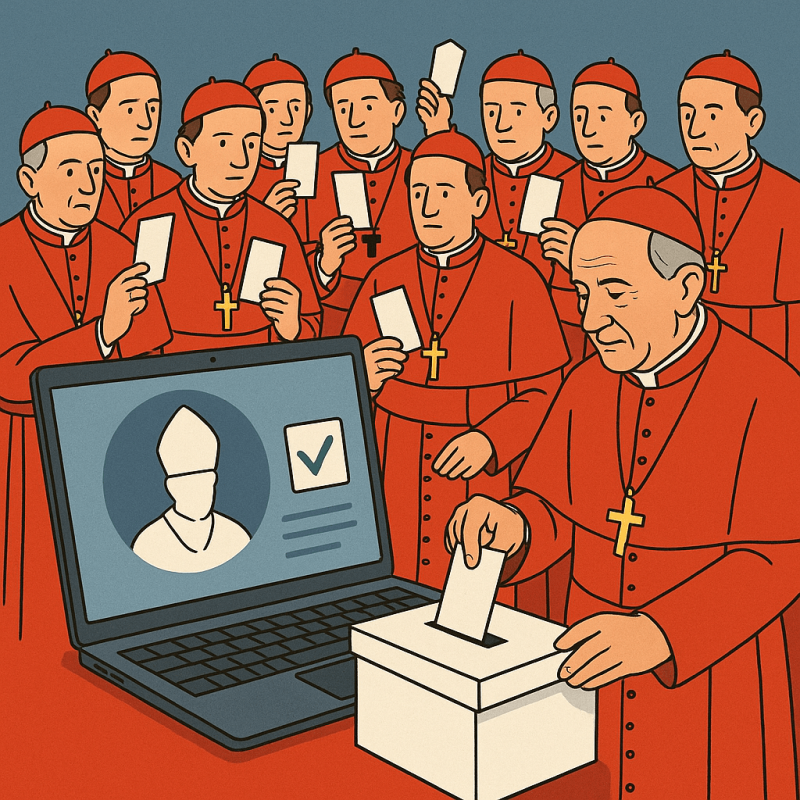Dalla parola “Eligo” al voto digitale nella Chiesa. I segreti delle votazioni papali e degli altri organi della Chiesa.