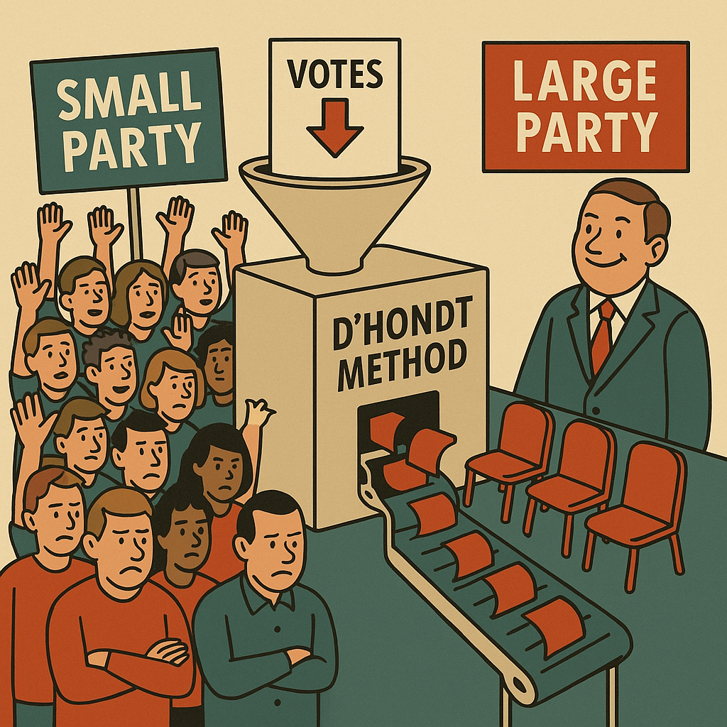 Le critiche al metodo D’Hondt: cosa dicono gli esperti italiani